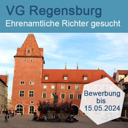 VG Regensburg: Ehrenamtliche Richter gesucht 2024